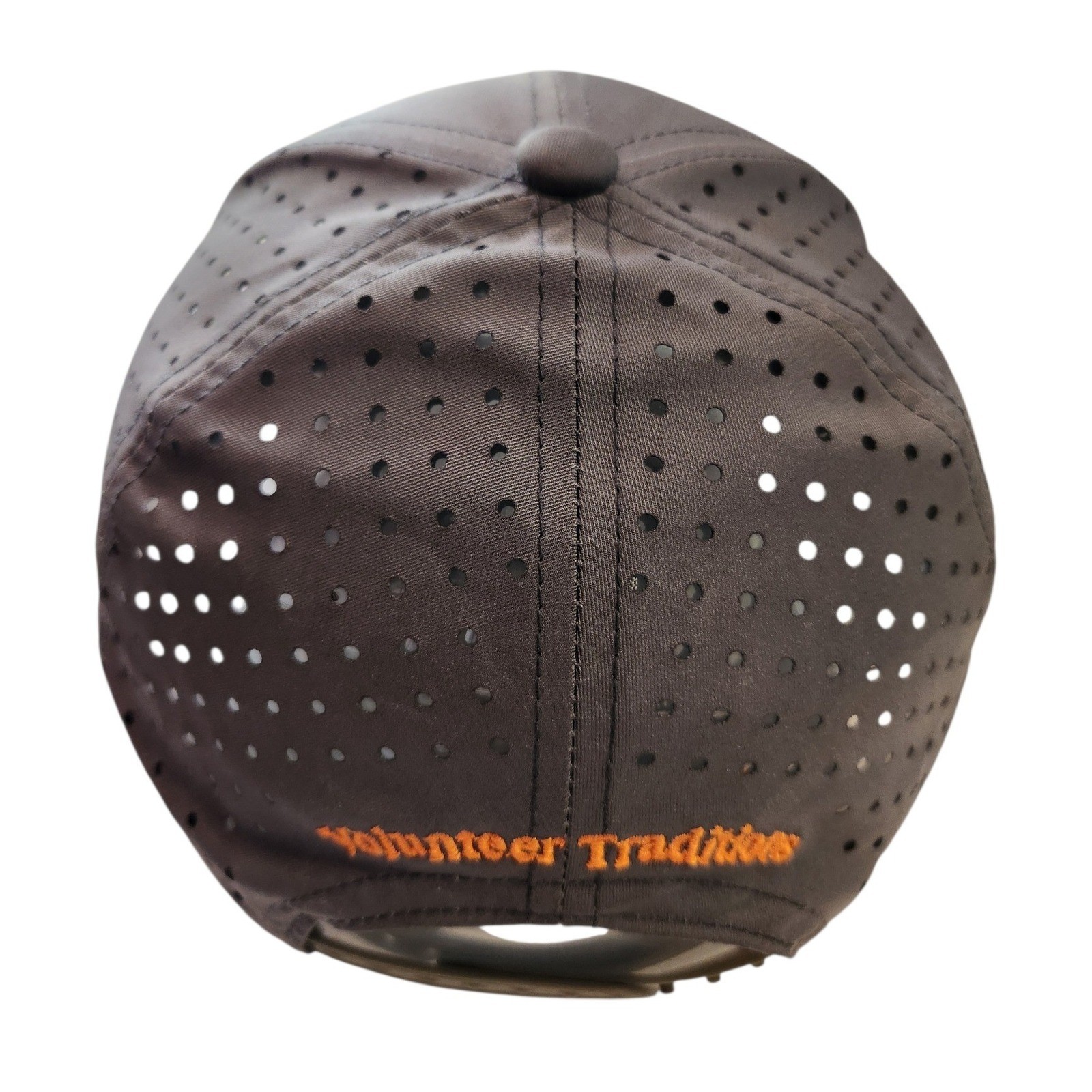 Volunteer Traditions Tennessee Vols Hat Brown Orange Perforated Snapback Cap