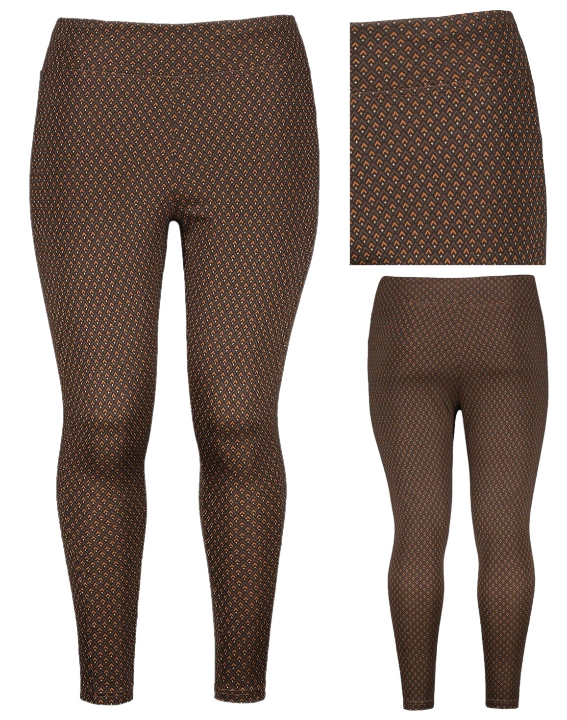 Women’s leggings slip pants trousers stretch high waist 42/44 46/48 50/52 54/56 D1