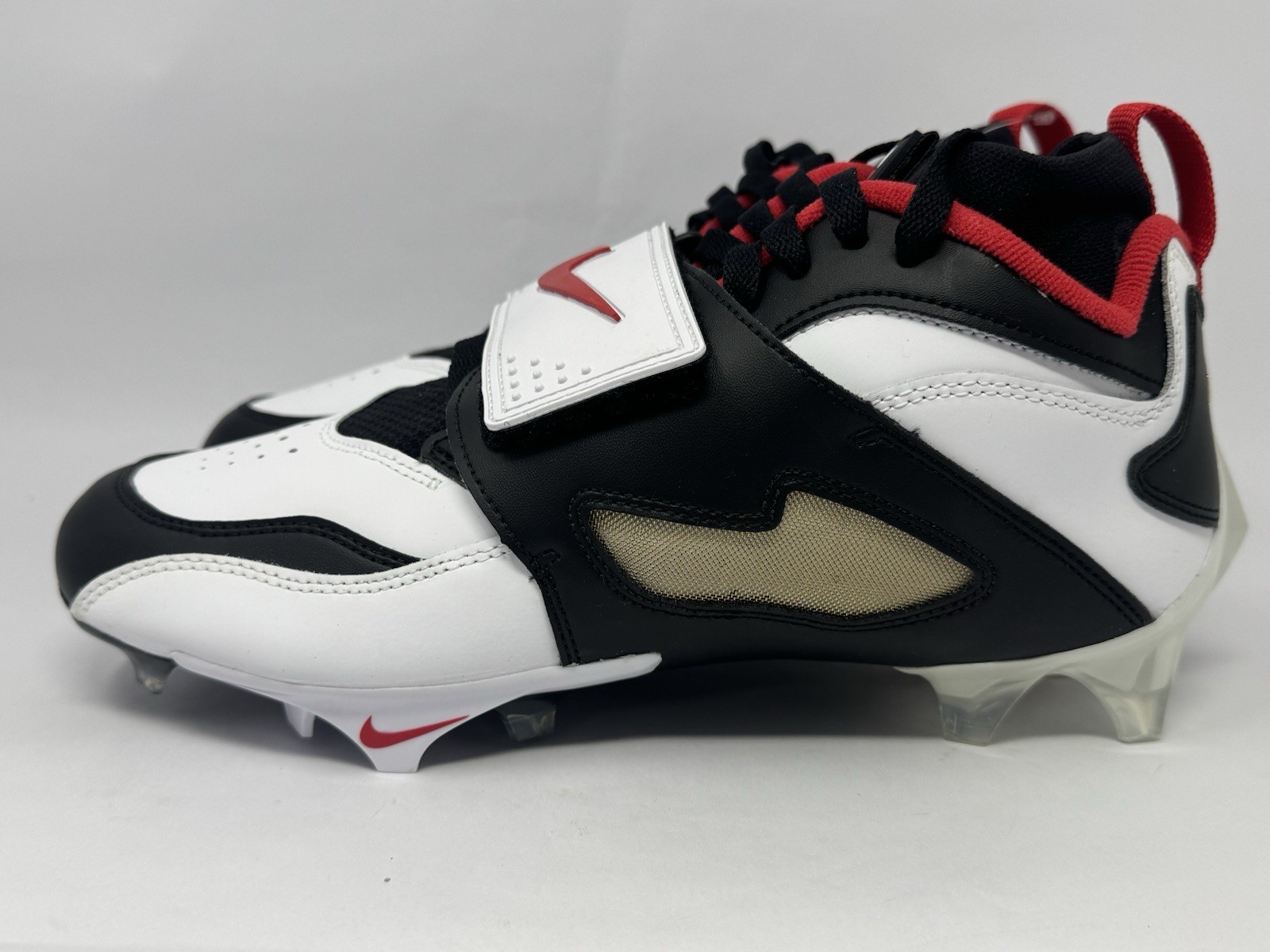 Nike Diamond Turf 93 TD 49ers HF5298-100 Deion Football Cleats Men Size 10 NoLid