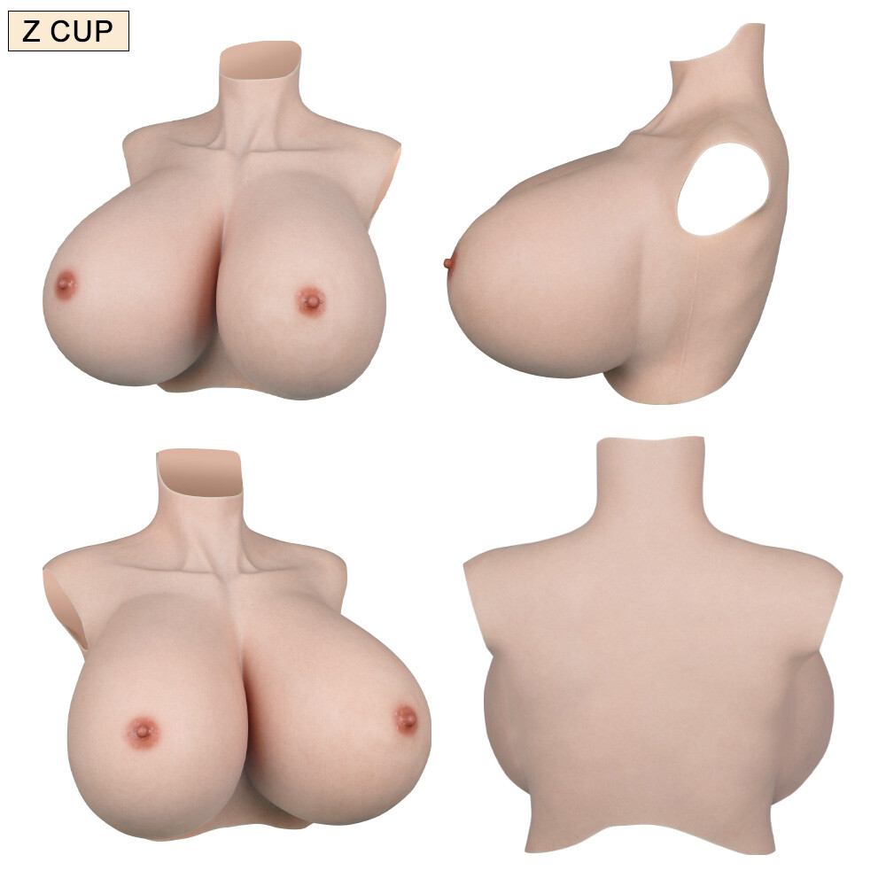 H K S Z Cup Huge Boobs Silicone Breast Forms Breastplate Crossdresser Drag Queen