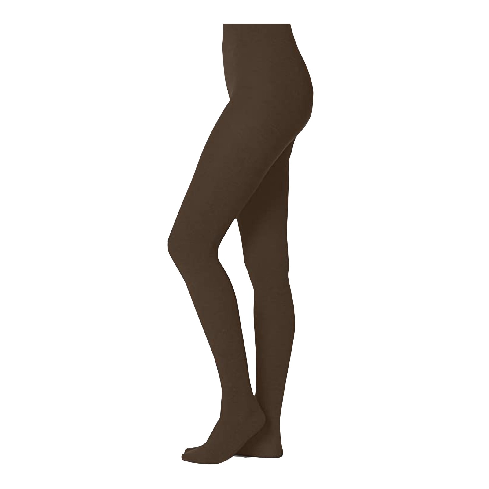 EMEM Apparel Women’s Flat Knit Cotton Sweater Winter Opaque Footed Tights