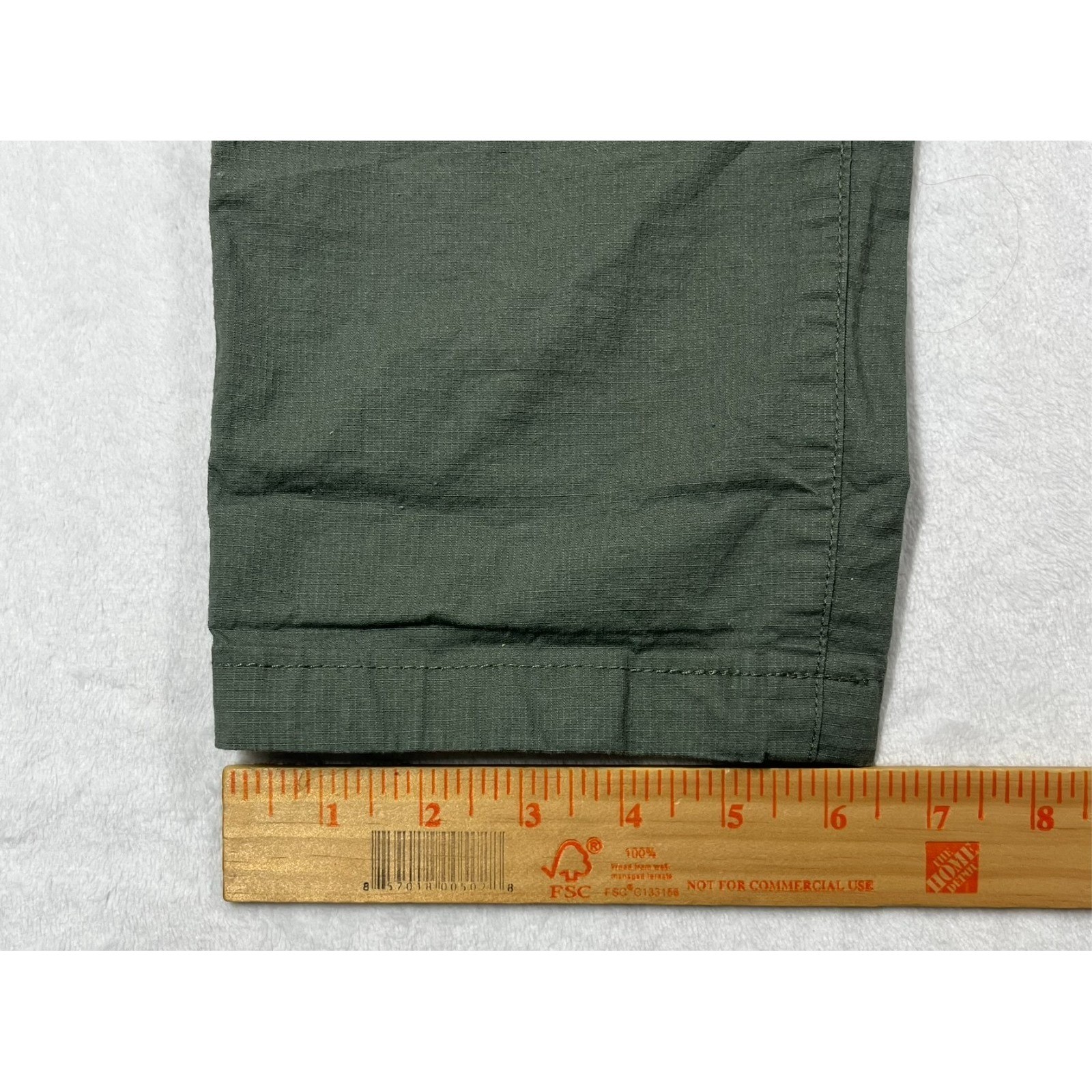 Vuori Ripstop Pants Women Large Olive Stretch VW401 Hiking Utility *Flaws