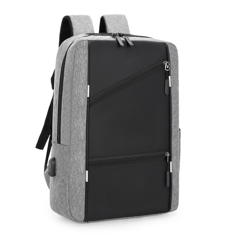 Blue Business Laptop Waterproof Backpack Set Travel College School Bag