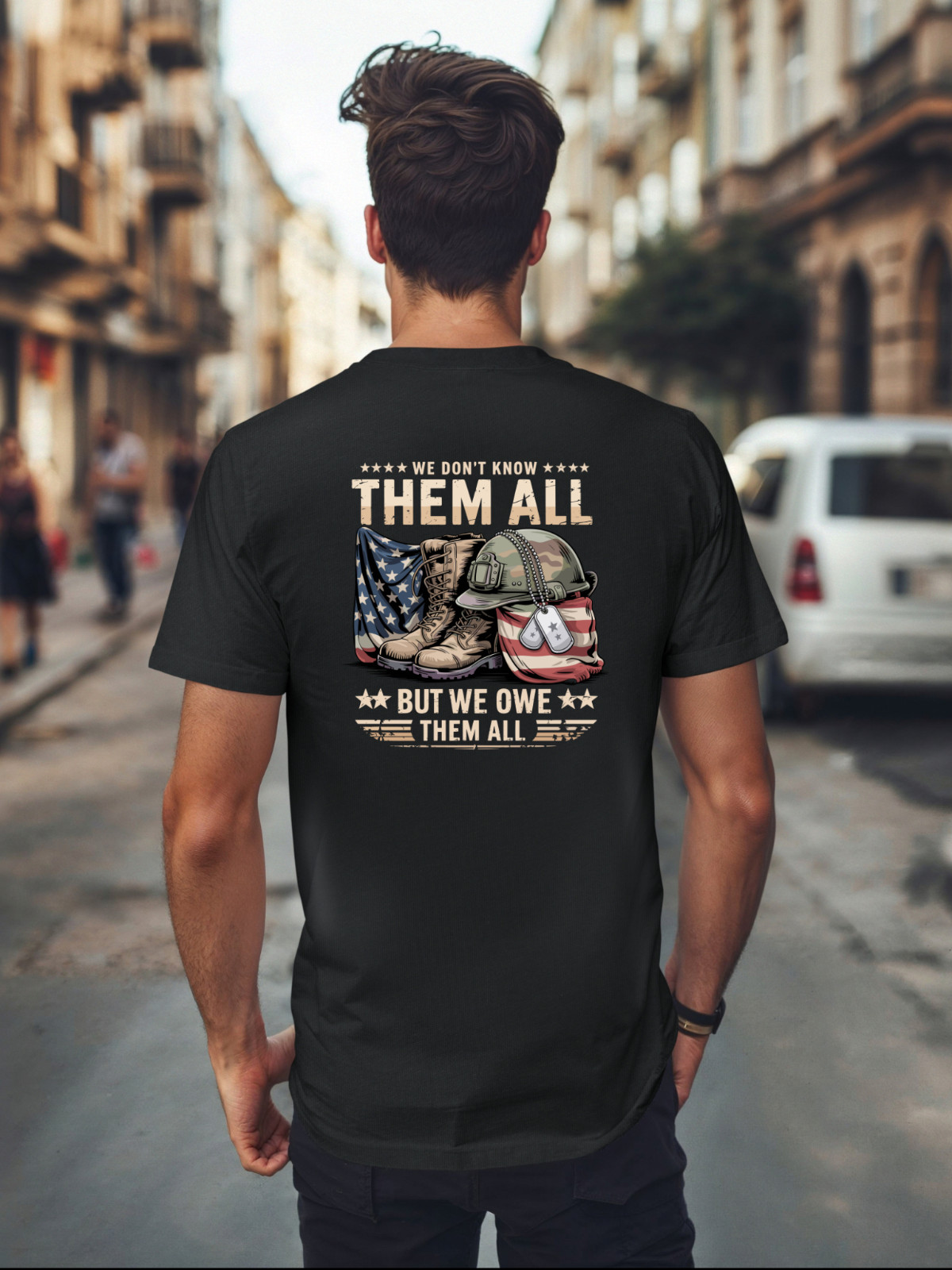 American pride, Veteran Pride, We own them all, Comfort Color T-Shirt