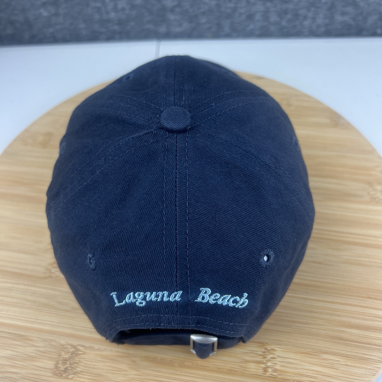 Montage Laguna Beach CA Hat Cap Strapback Blue Embroidered Script Logo