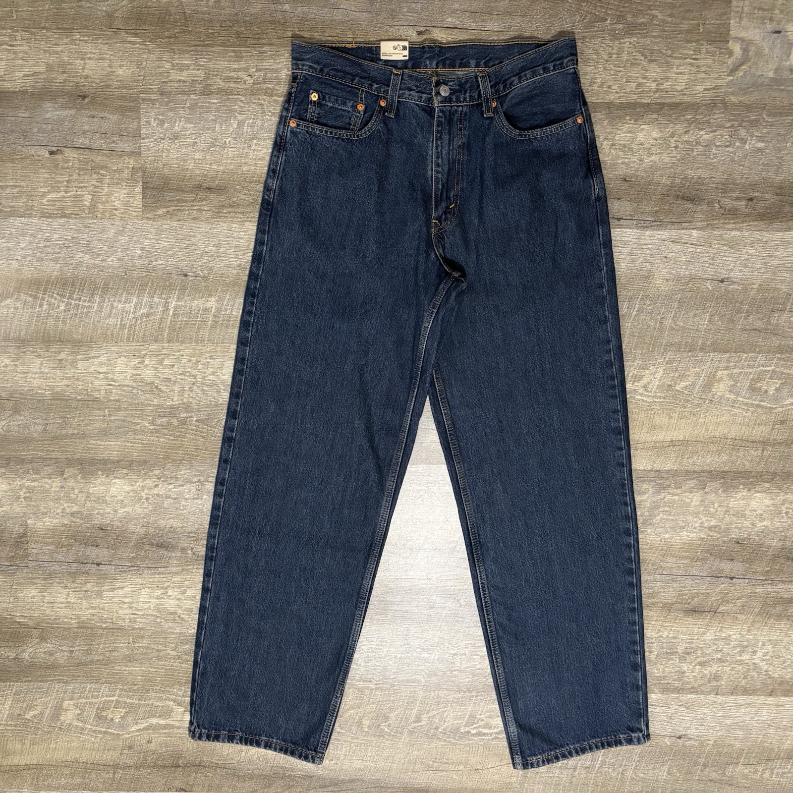 Levi’s 578 Denim Blue Jeans Men’s 30×32 Baggy Dark Wash Y2K Skater Wide Leg 90s