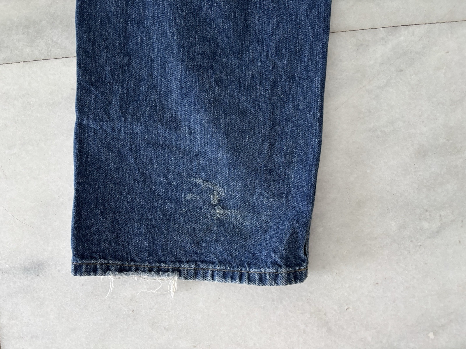 90s Nautica Jeans Cargo Pocket Baggy Blue Skater Men 33X34 Grunge Skater Hip Hop