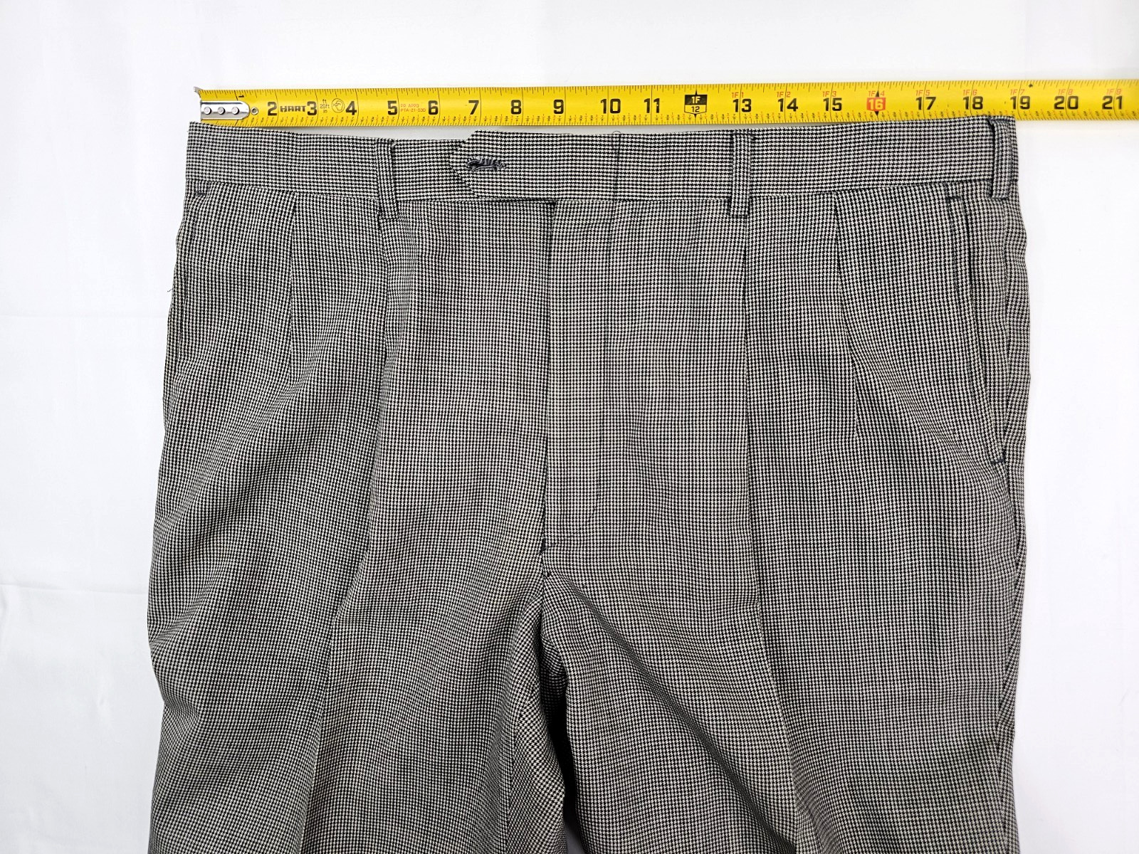 Sturbridge Classics Worsted Wool 2 Pc Suit Jacket 42R Pants 38R x 31 Houndstooth