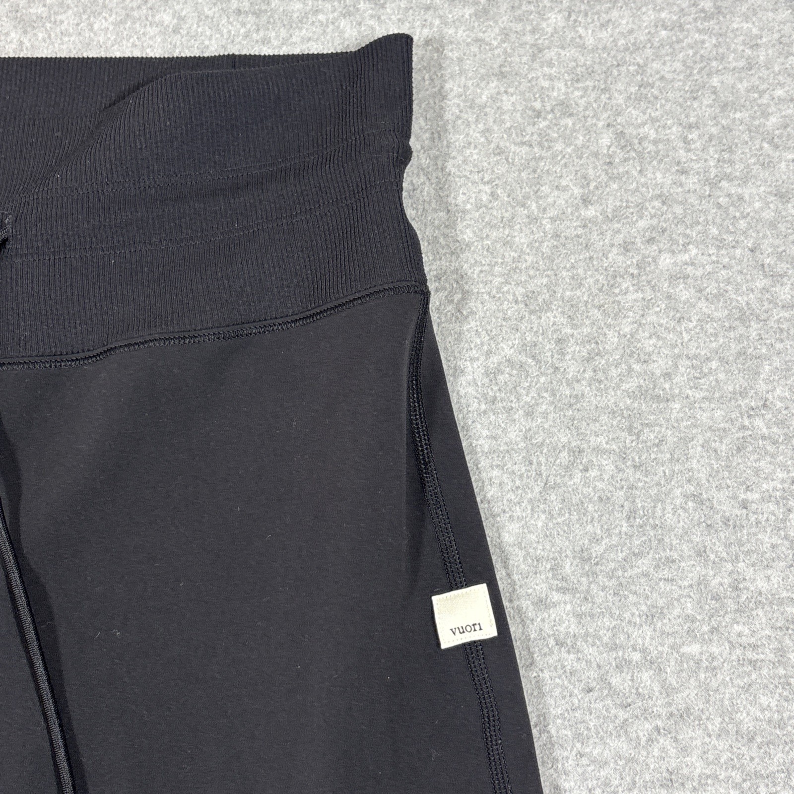 Vuori Womens Daily Joggers Pants Pull On Cropped Yoga Travel VW418 Black M