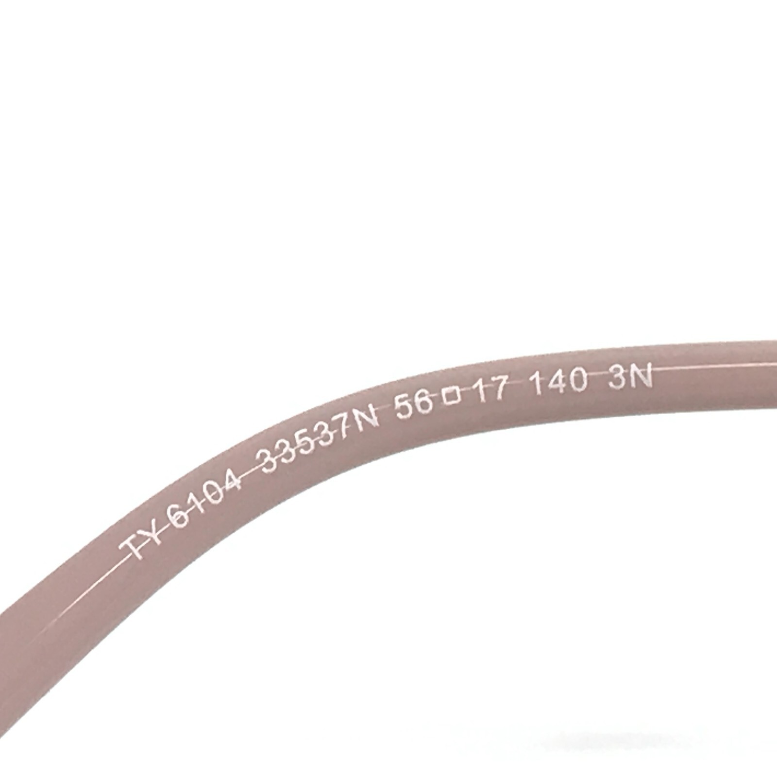 Tory Burch Sunglasses TY6104 33537N Shiny Rose Gold w/ Light Purple Brown Mirror