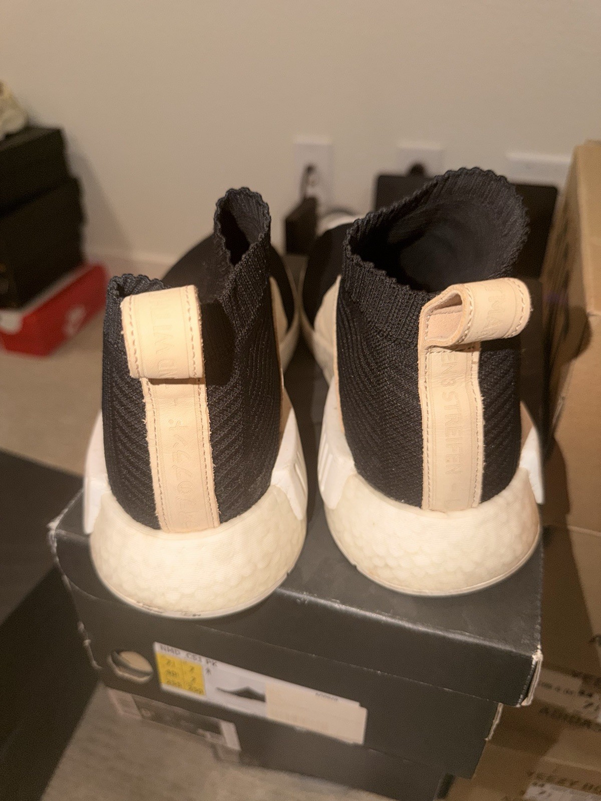 NMD CS1 PK Lux Core Black Size 7.5