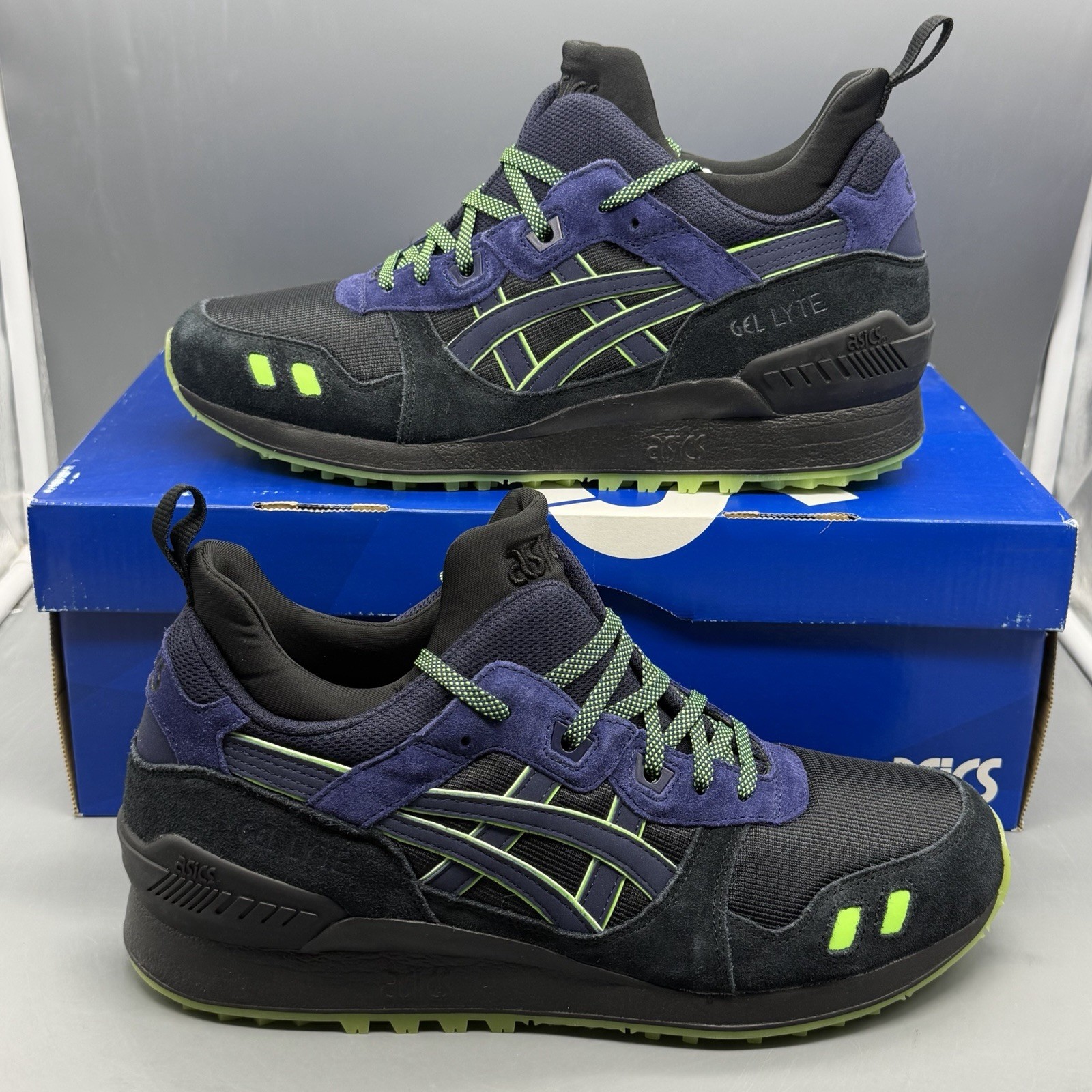 ASICS Gel-Lyte MT Men’s Size 9.5 Classic Casual Athletic Shoes ‘Black/Peacoat’