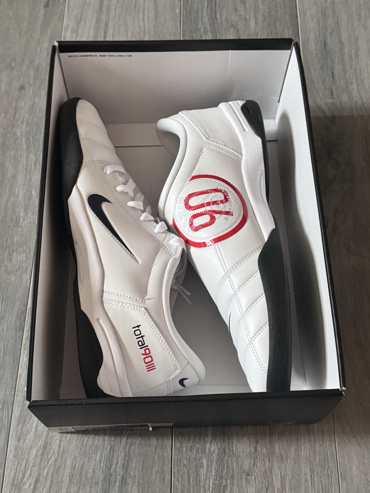 Size 13MEN – Paris Saint-Germain x Nike Total 90 3 SP White Midnight Navy 👊⭐️✅