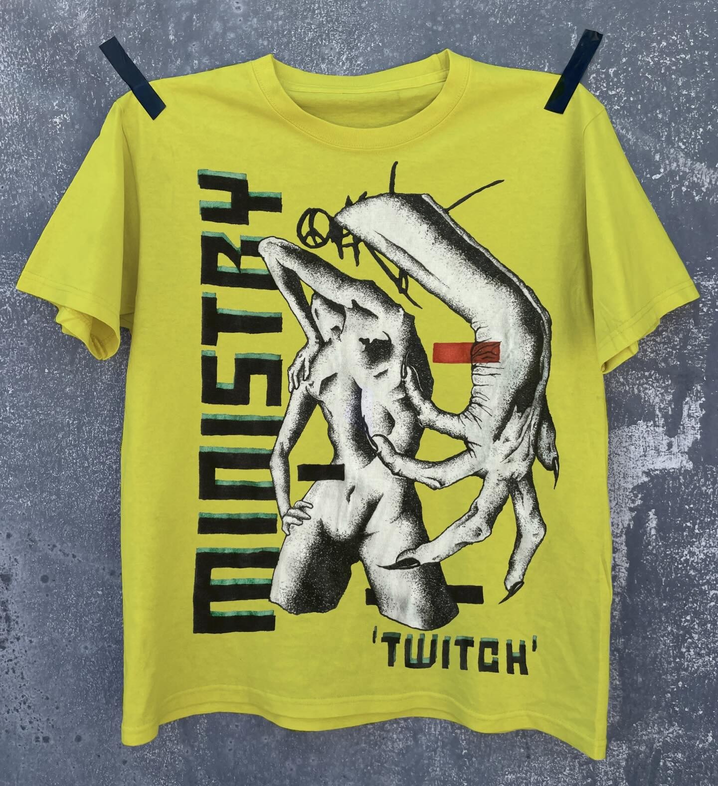 Vintage Ministryy Twitch Album Art T-Shirt Reprint