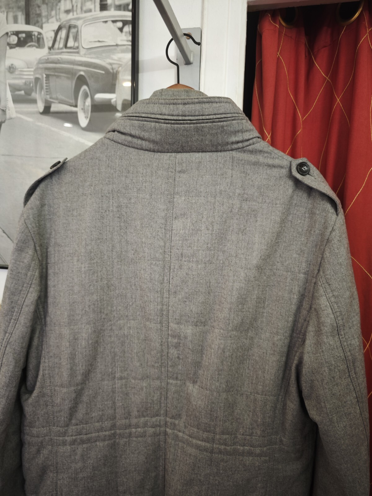 Tombolini 800€ Men’s Jacket 100% Virgin Wool Size EU 54 ( XL ) Made in Italy