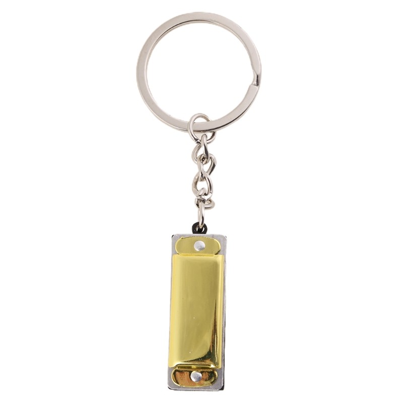 Harmonica Keychain for Key,for Key Chain for Key Ring 3.6 x1.2 x 0.8cm for Kids