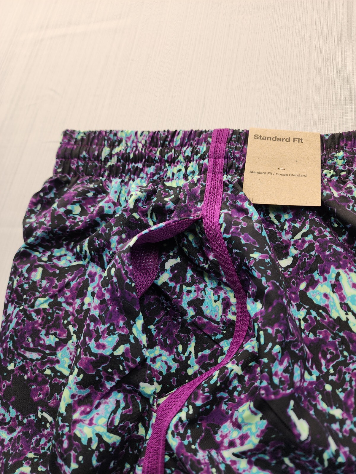 Nike Woven Shorts Boys Youth Large 7″ Lightweight Unlined Pockets Splash New