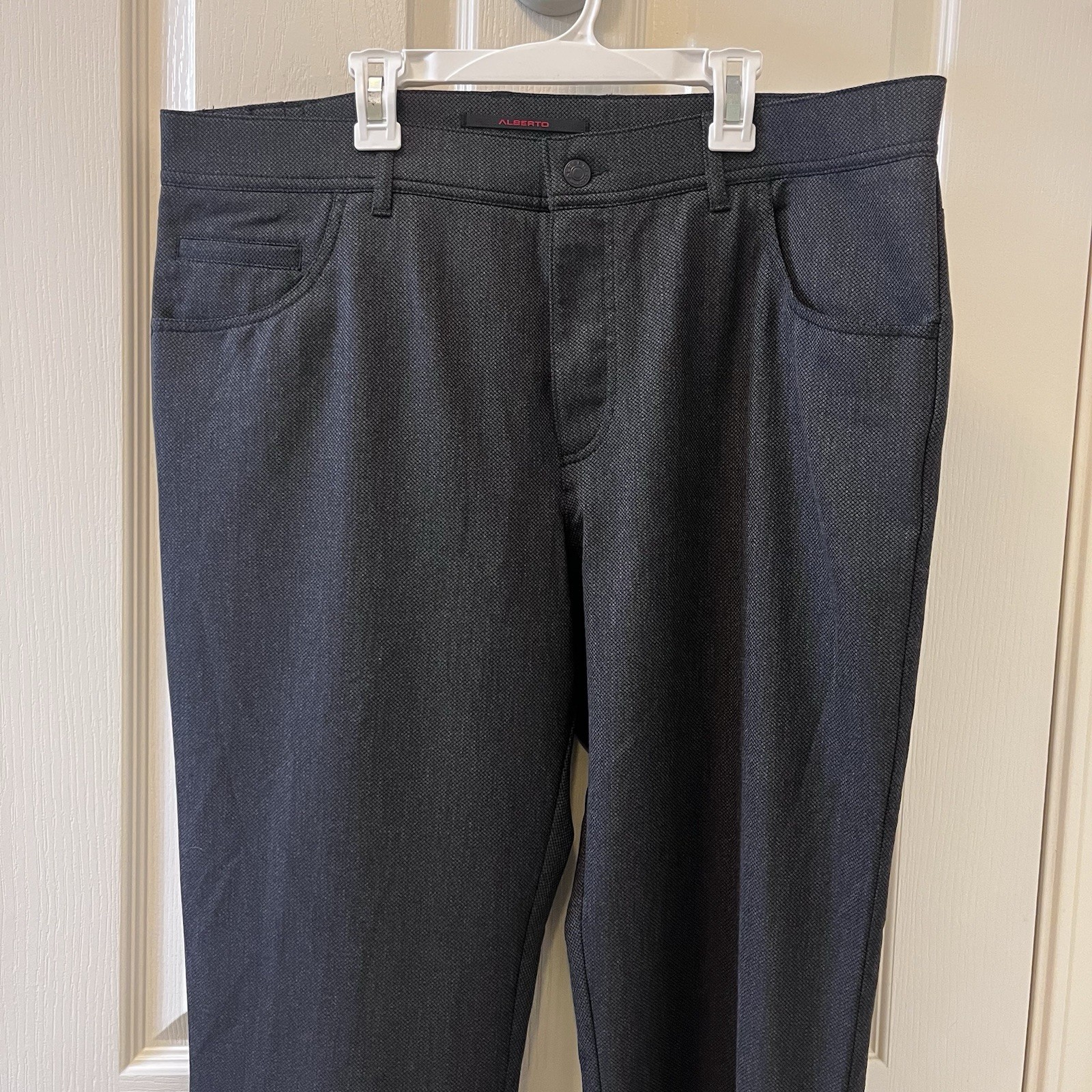 Alberto Stone Ceramica Peacock Modern Fit 5-Pocket Pants Lot of 2 Men’s 38 x 29