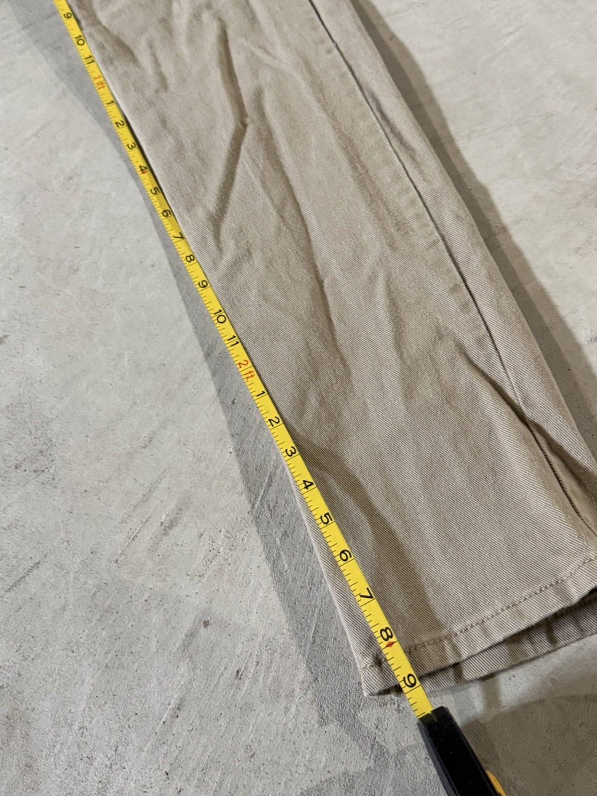 Levi’s 511 Slim Khaki Jeans Men’s 34×34 Tan 100% Cotton Summer Casual Pants