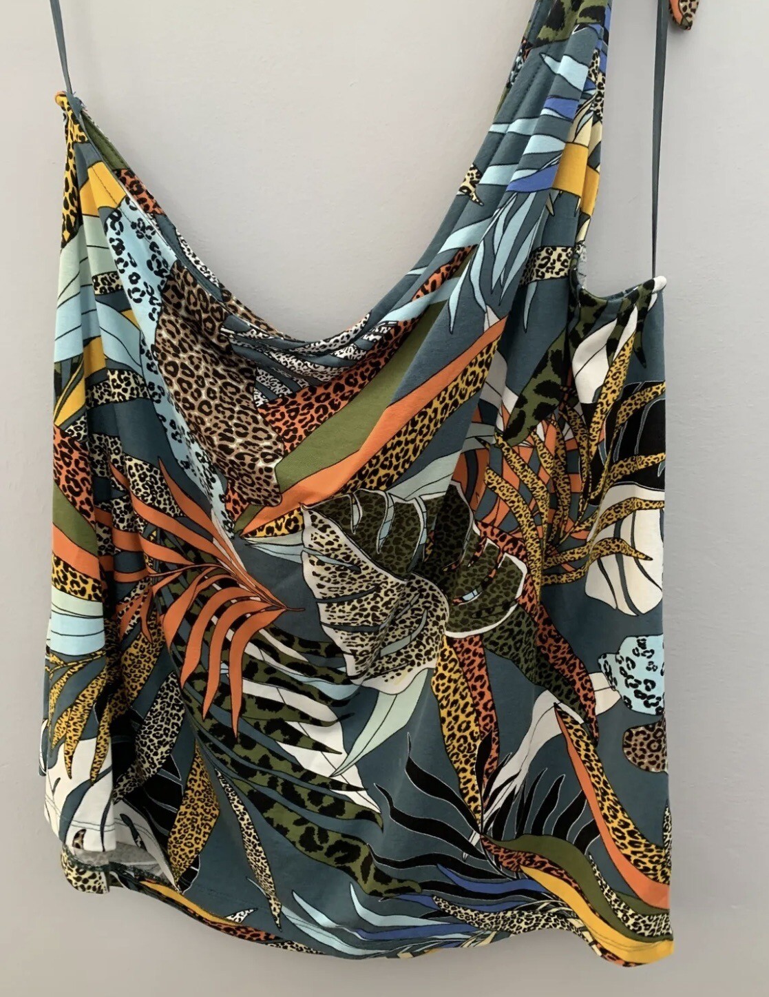 Tu Ladies Size 20 Lush Tropics Top Brand New Cost £10 – c11