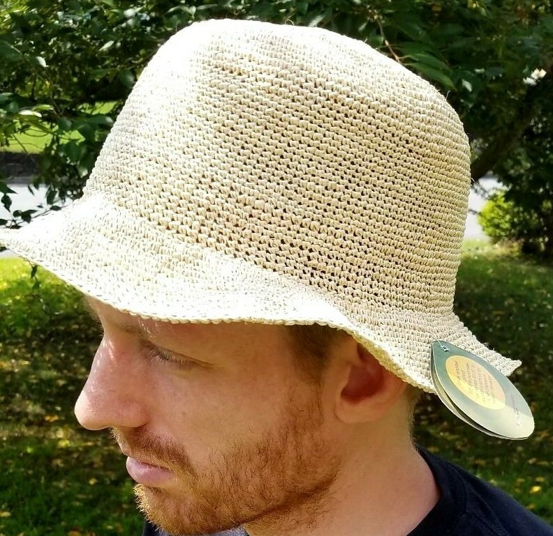the Original Panama “the Hippie Hat” Handmade Toquilla Straw Ecuador ProPuebo
