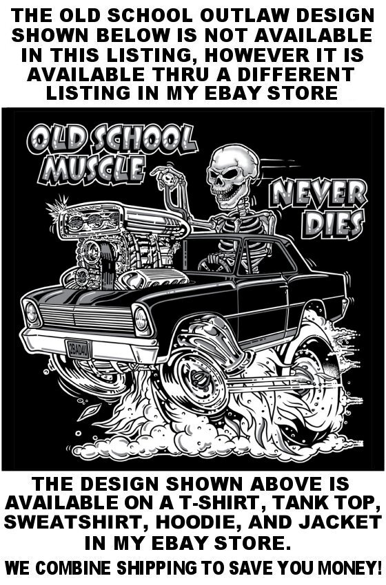 Giant Monster Rat In Blown Supercharged Hot Rat Rod Roadster Skull T-shirt WS161