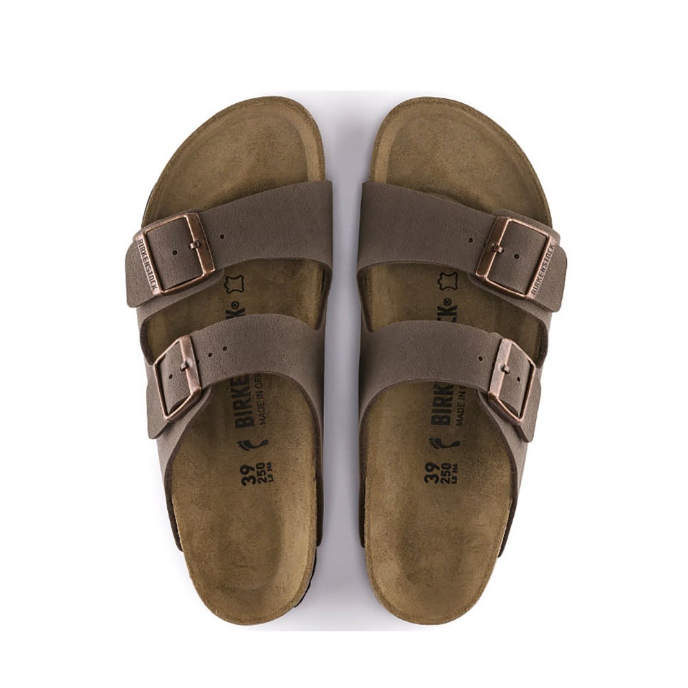 Birkenstock Arizona Birko-Flor Soft Footbed Unisex Sandals – Mocha