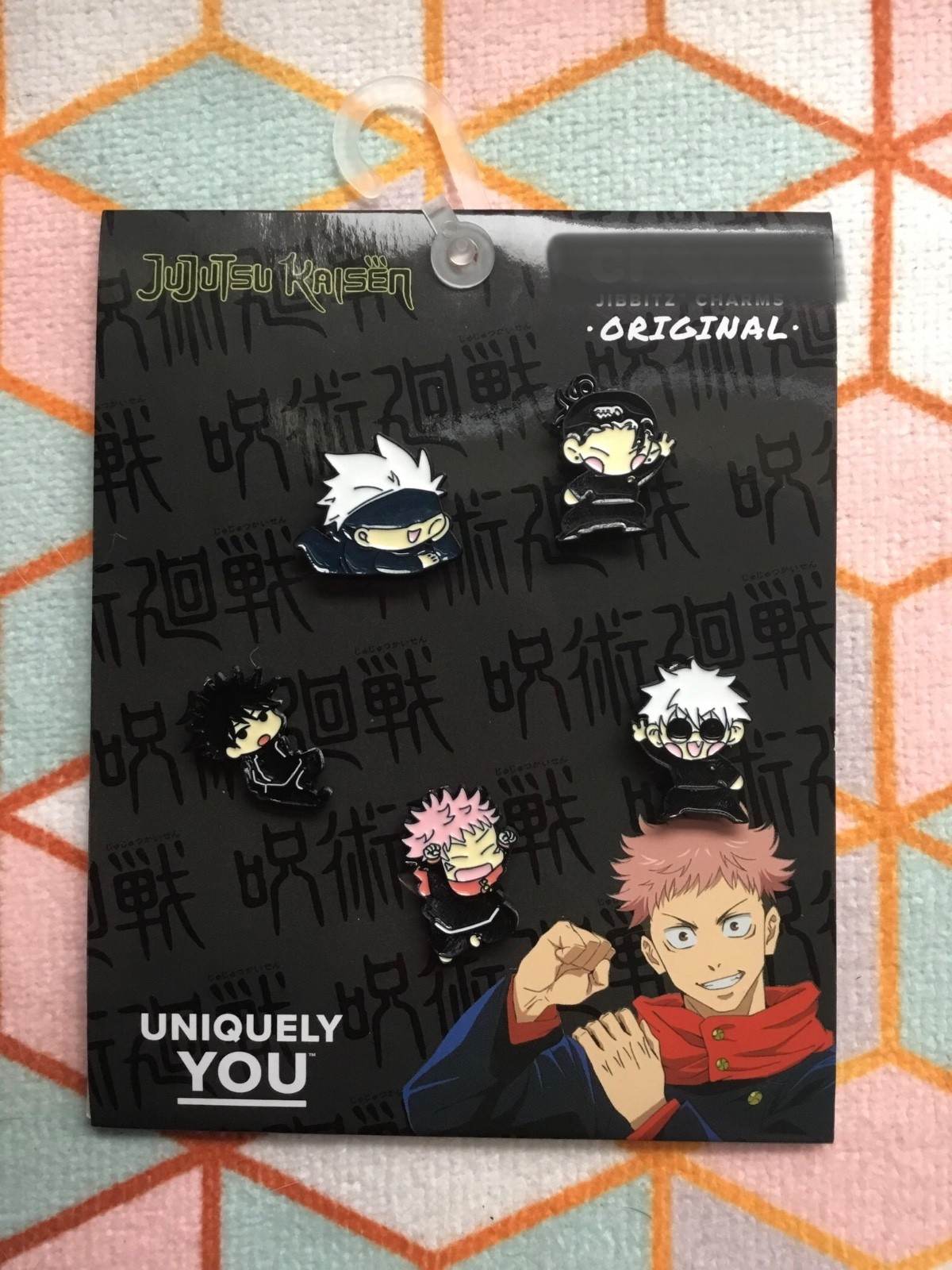 Handmade 5 10 pack Jujitsu Kaisen Anime Gojo Shoe charms Set