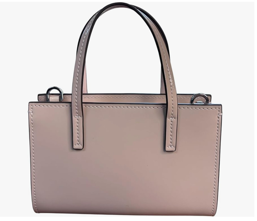 Tory Burch Blake Patent Mini Tote Soft Pink 7.75″x4.5″ w Detachable Strape