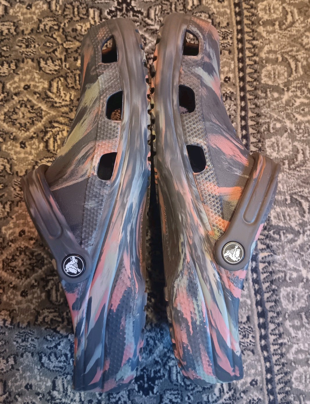 Crocs Navy Marble
