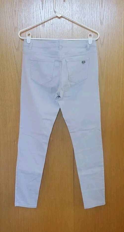 Michael Kors Womens Size 2 Skinny Stretch 98% Cotton 2% Elastane Jeans Ivory
