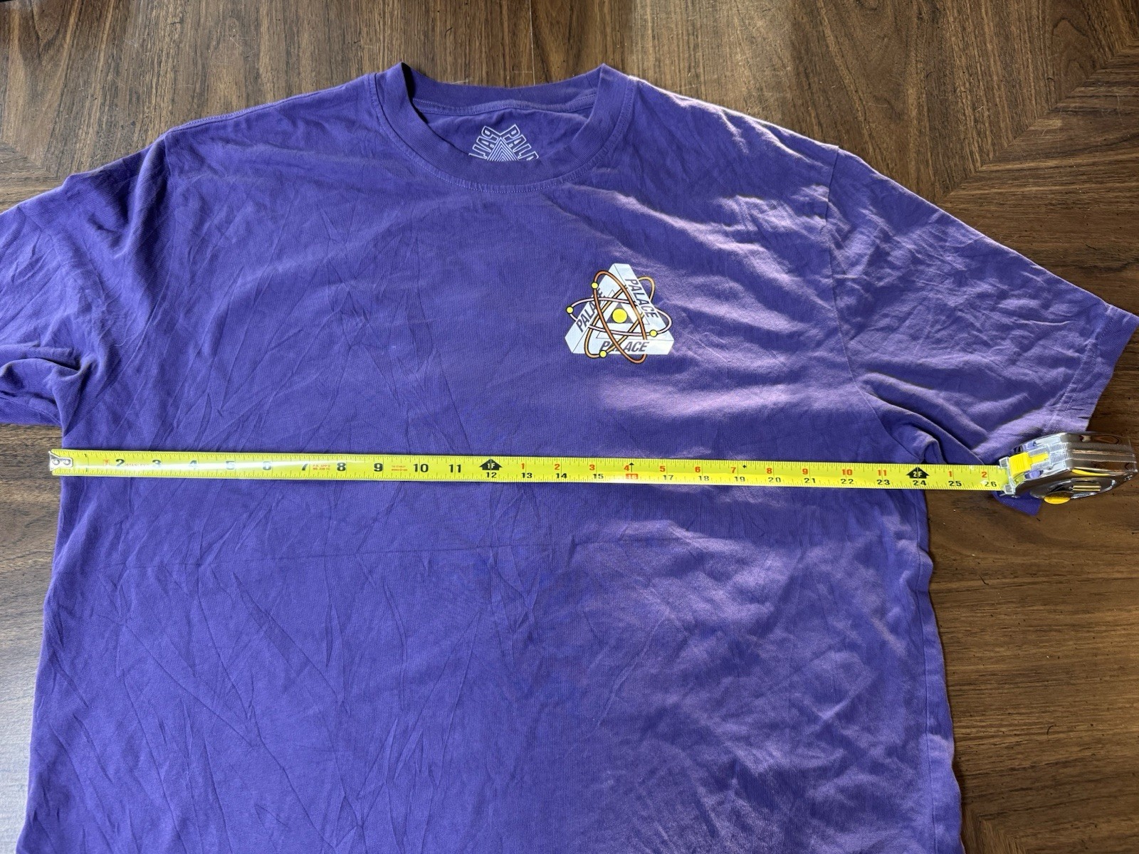 Palace Tri Atom Skate Street T-shirt Tee Men’s XXL Purple