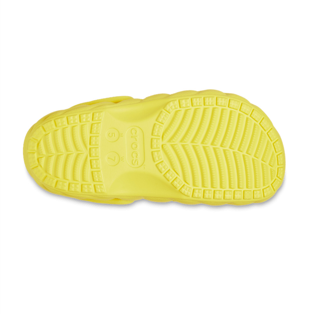 NEW CROCS Classic Lined Overpuff Clog 210059 Cyber Yellow UNISEX SIZE