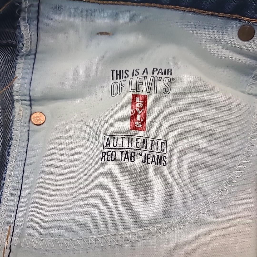 VTG Levi’s 505 Jeans Straight Blue Denim Mens 36×30 Faded Fits 34.5x 30 USA 90’s