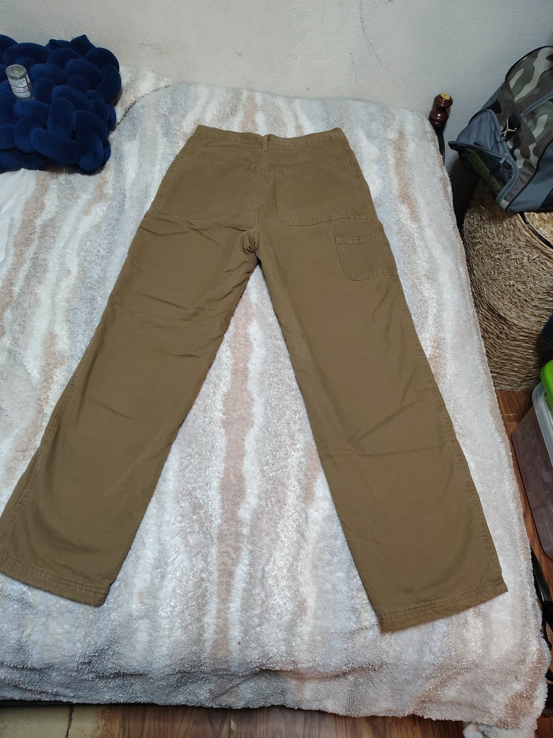 Guide Series Fleece Lined Multi Pocket Insulated Cotton Canvas Pants Sz 30 x 30