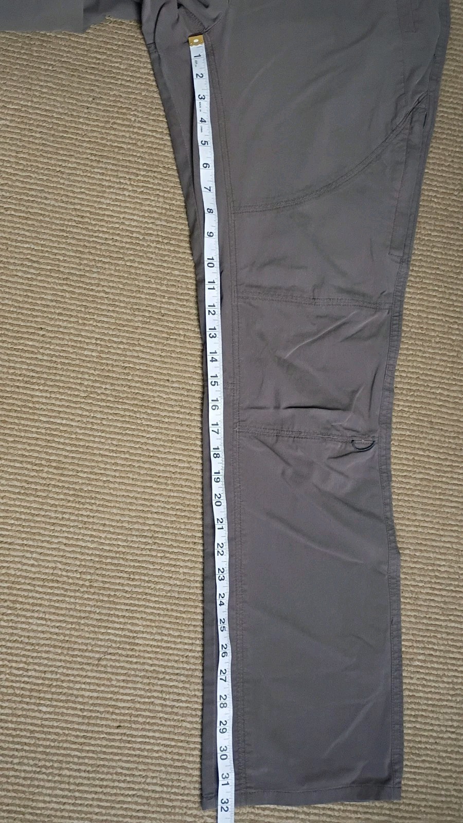 Kuhl Hiking Pants Womens 10 Spire Roll Up Outdoors Active Stretch Pockets
