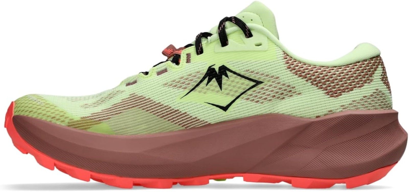 ASICS Men’s Trabuco 14 Running Shoes, 9.5, Illuminate Yellow/UMEBOSHI – Illumina
