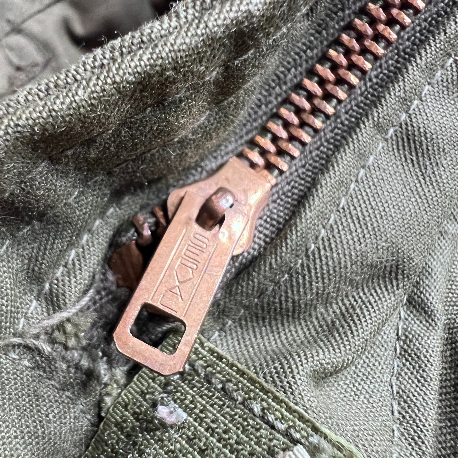 Vintage 1976 US Military M-65 Field Jacket Winfield Olive Drab Medium Long Liner