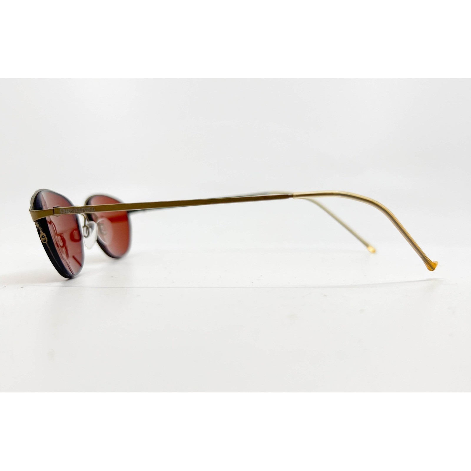 Chesterfield 546 Vintage Oval Sunglasses Frames Italy 140 48-18