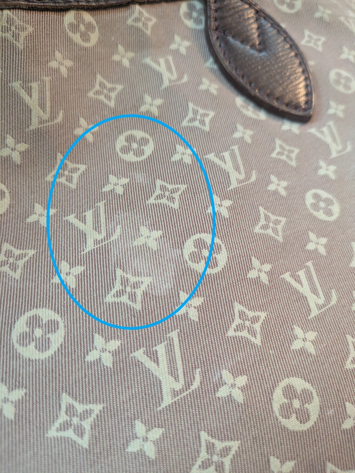 Louis Vuitton Monogram Mini Lin Idylle Neverfull MM Shoulder Tote Bag S#52454