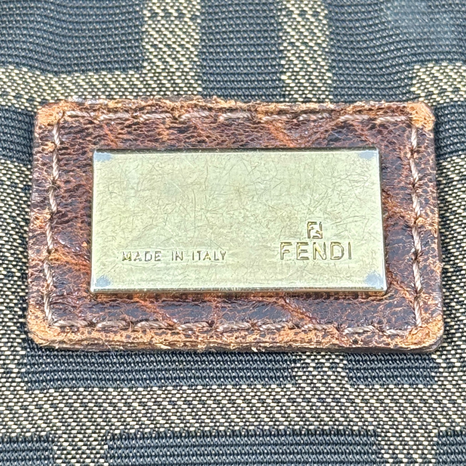 FENDI Spy Bag Zucca Authentic