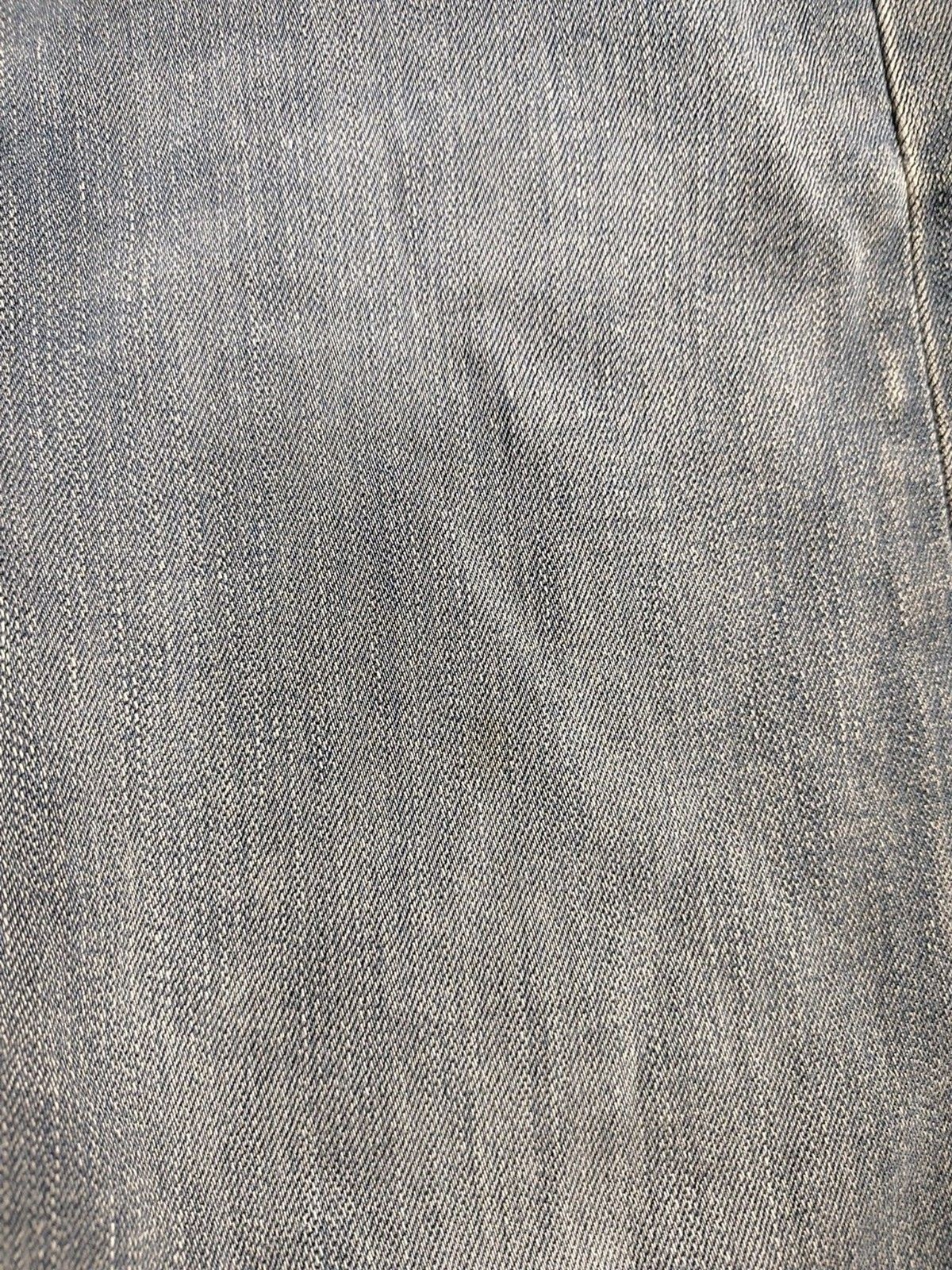 Levi’s 513 Slim Straight Leg Jeans Gray Denim Low Rise Men’s 30×32