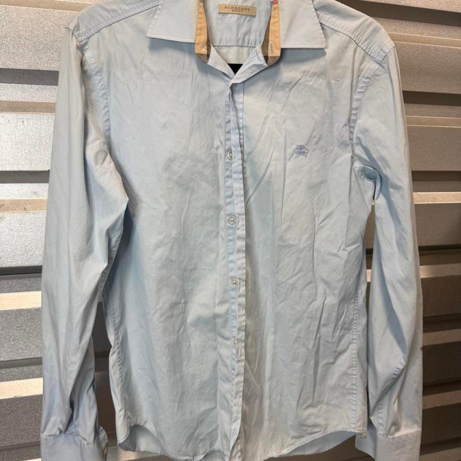 Burberry-brit Men’s Blue Shirt