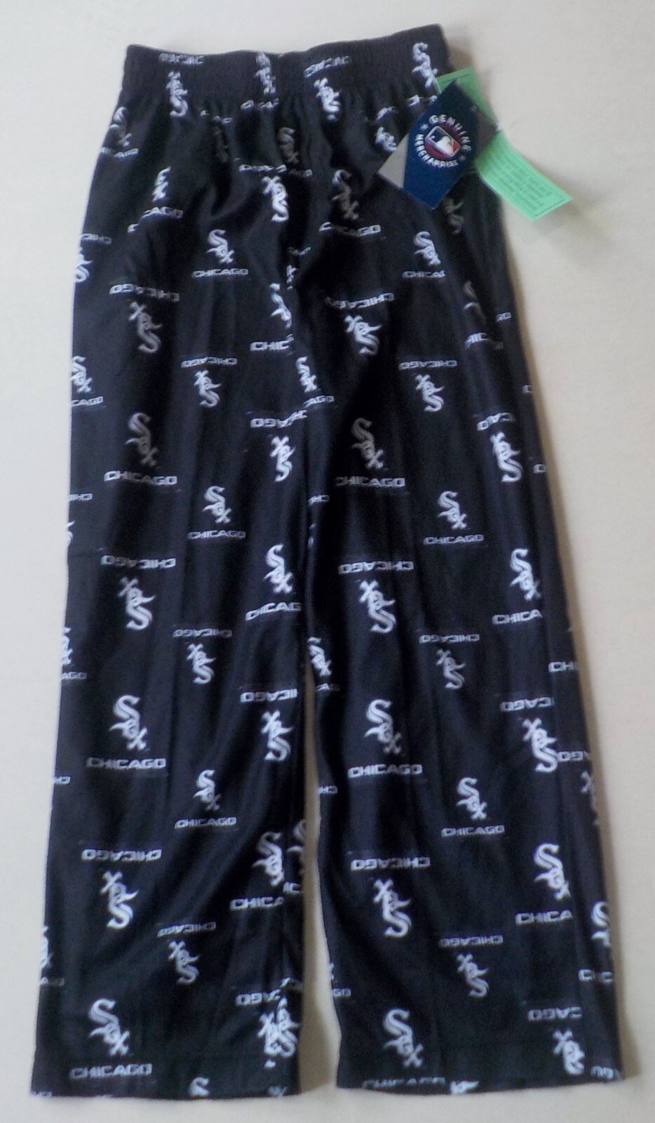 CHICAGO WHITE SOX MLB TEAM APPAREL PAJAMAS LOUNGE PANT YOUTH S M L XL NWT BLACK
