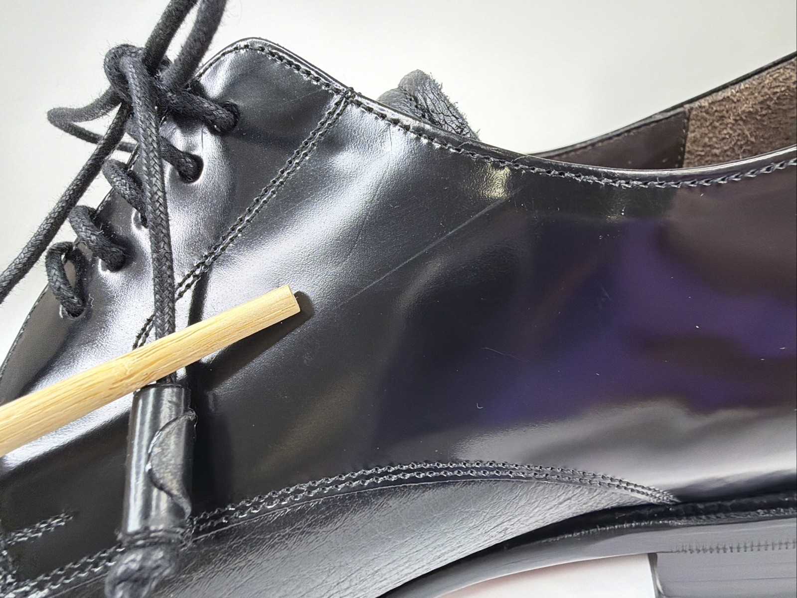 Mezlan Soka Lace-Up Oxford Black Leather Dress Shoes Cap Toe Men’s US M 13