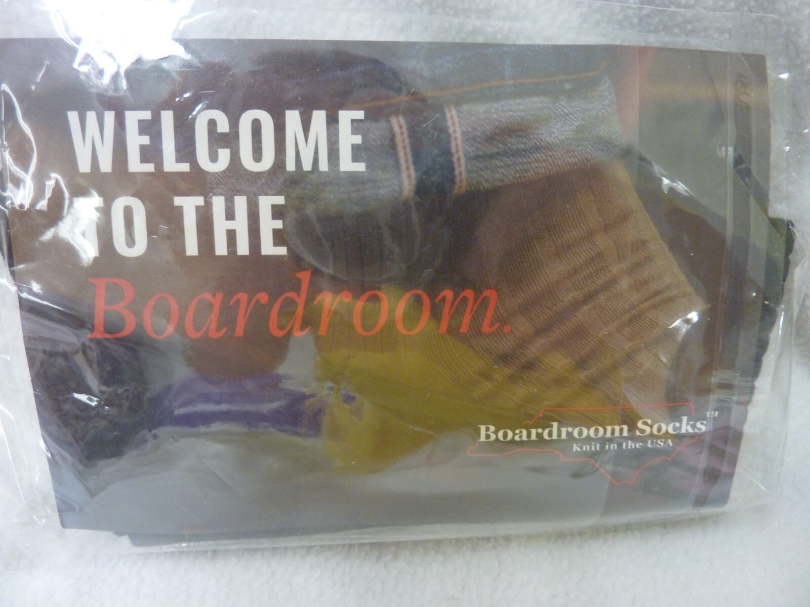 NEW BOARDROOM SOCKS RIBBED MID CALF BLACK COTTON BLEND STYLE 3500 SIZE 8-12