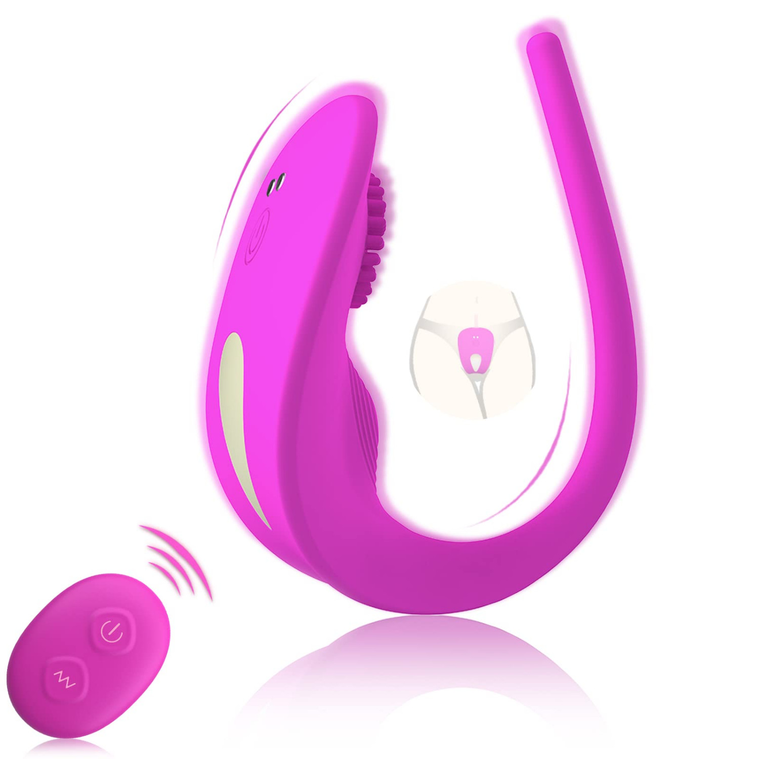 APP Remote Control Vibrating Panties C-String Rechargeable Toy Waterproof Sexy