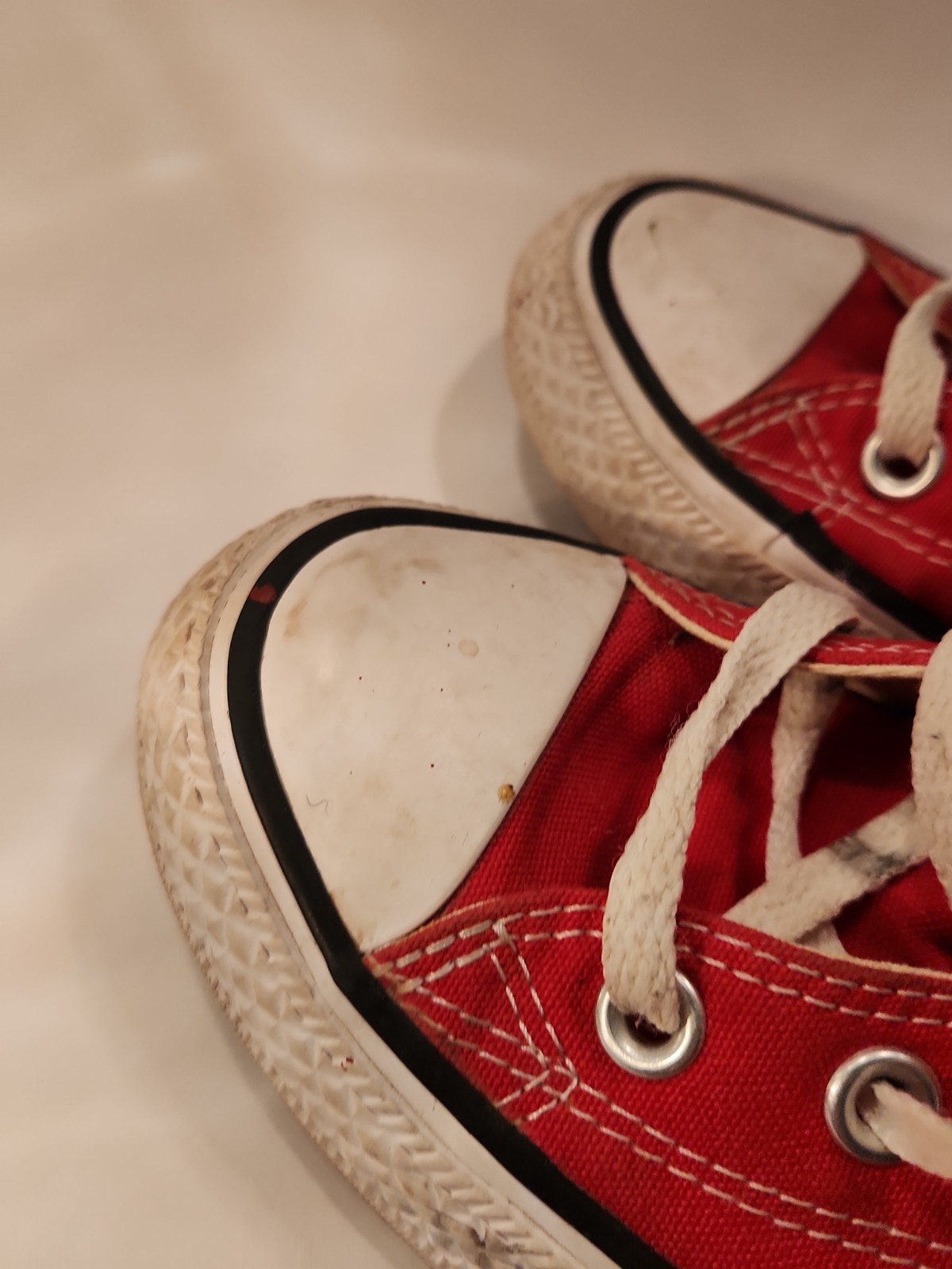 Converse Chuck Taylor All Star Canvas High Top Red Lace-Up Unisex M5/W7