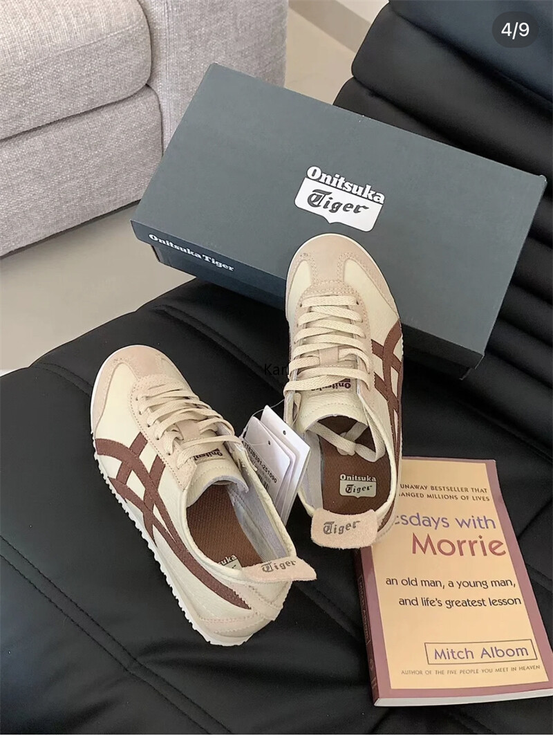2026 NEW Onitsuka Tiger Mexico 66 Beige Suede Brown new with box nice