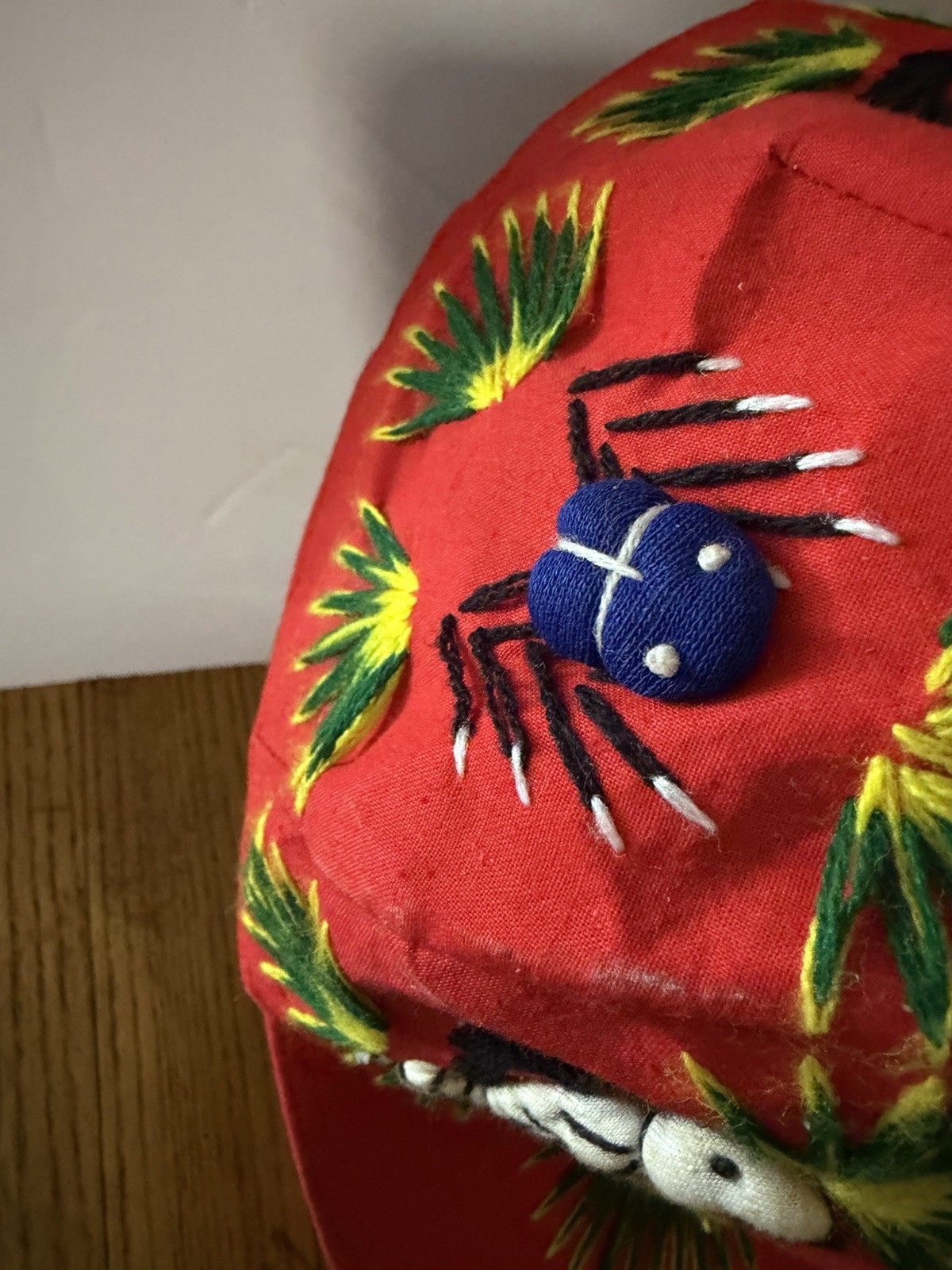 Handmade Hat Featuring the “Five Poisons” origins unknown/unbranded Handmade